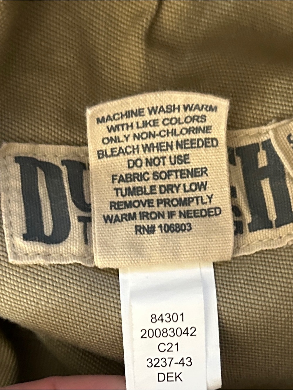 Duluth Trading Co Men's Flex Fire Hose Slim Fit Cargo Work Pant 28x30 - Picture 3 of 13
